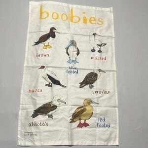 BOOBIES ASSORTMENT TEA TOWELS/ NAPKINS BUNDLE 17 PIECES.